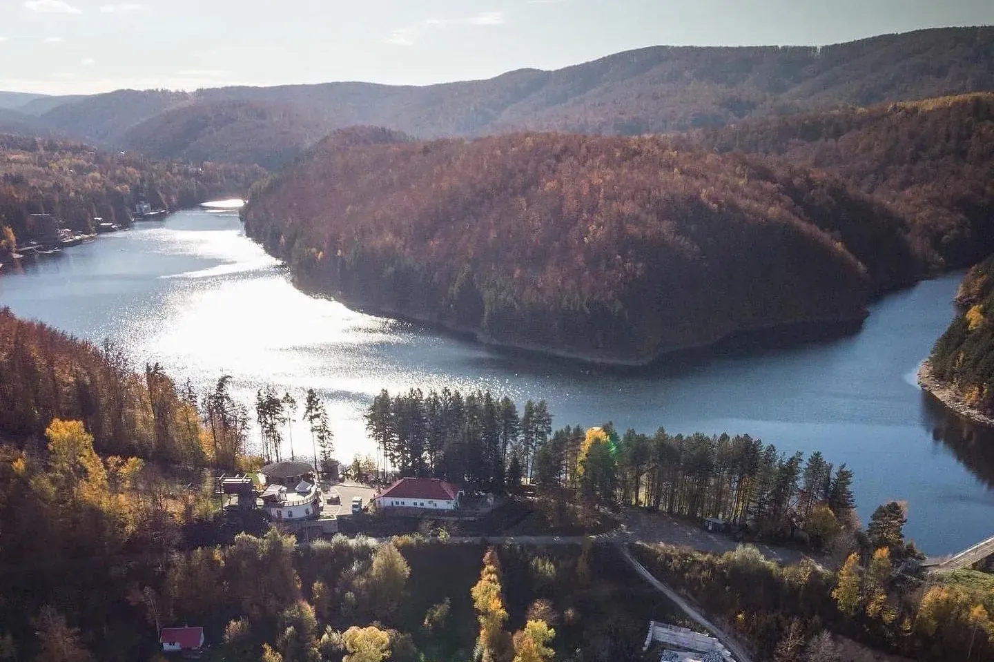Gozna Lake and the forests of the Semenic Mountains, Văliug, Banatul Montan