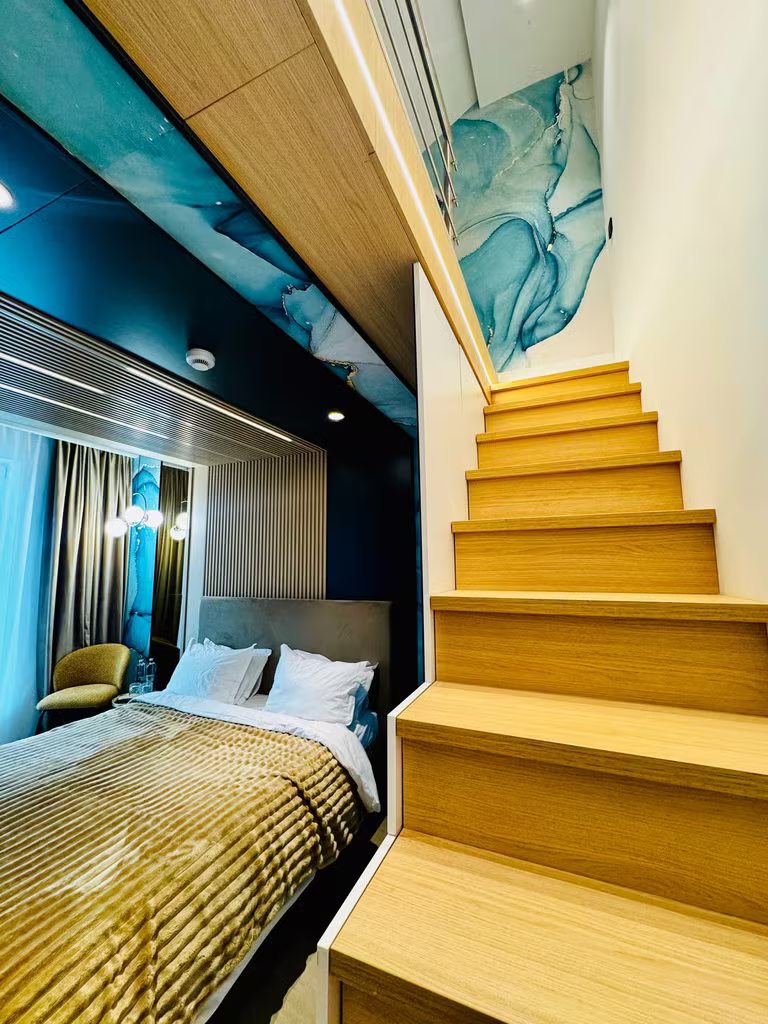Spacious family room with modern mountain-inspired design, at MAPAMONT Văliug